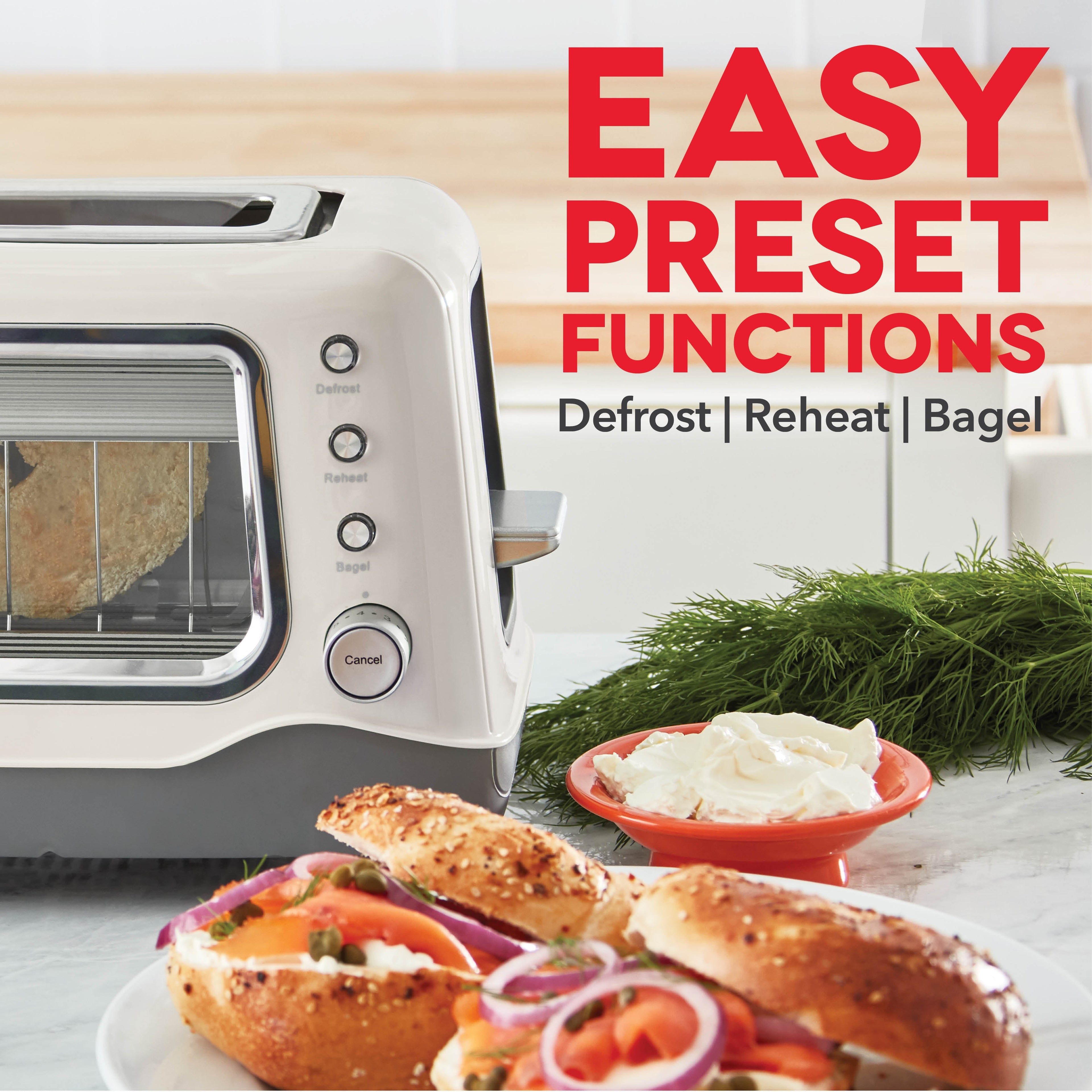Clear View Toaster